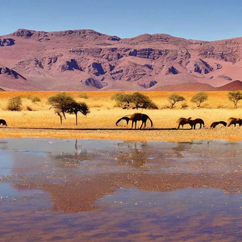 Saveurs du Namibie : Cuisine locale et vacances estivales au Parc national de Namib-Naukluft<h3>Namibie en été : Le Parc national de Namib-Naukluft, un festin pour les papilles et les yeux !</h3><h3>Soleil, saveurs et sable : Est-ce que le Parc national de Namib-Naukluft est fait pour vos vacances d'été ?</h3><h3>Fruits de saison et aventures namibiennes : Vacances estivales au cœur du désert</h3><h3>Le Parc national de Namib-Naukluft l'été : Un voyage gourmand et grandiose !</h3><h3>Délices namibiens et chaleur estivale : Le Parc national de Namib-Naukluft vous attend !</h3>