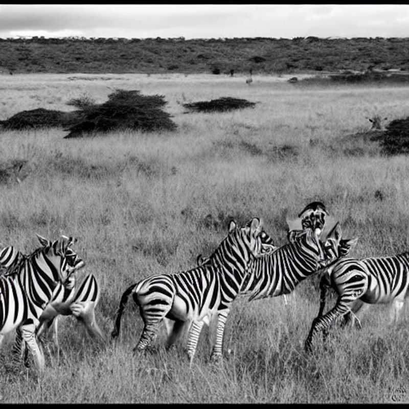 Manada majestosa de gnus cruzando as vastas planícies douradas do Maasai Mara, no Quênia, sob o sol radiante do verão. Uma cena épica que responde à pergunta: o Maasai Mara é ideal para as suas férias de verão?