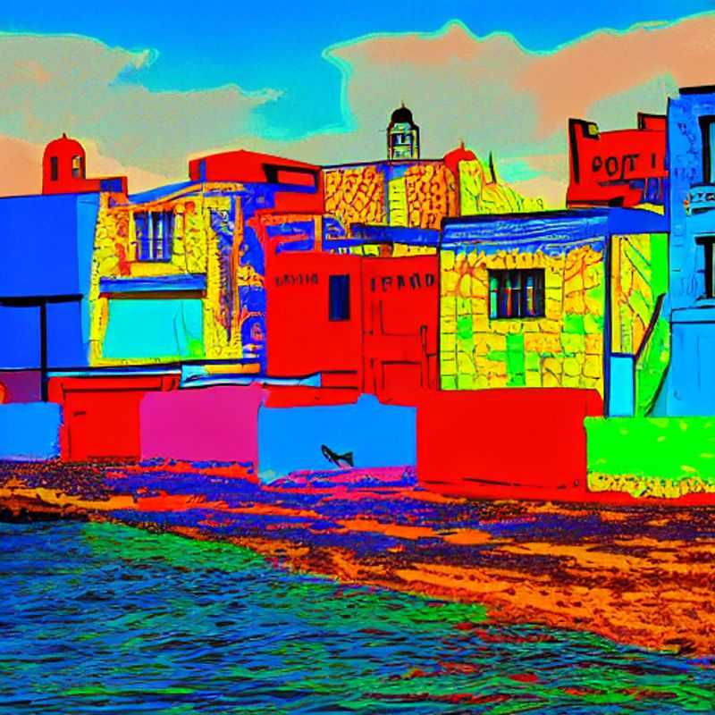 Vibrant houses line the sun-drenched shores of Gorée Island, Senegal, a captivating destination offering a unique blend of history and beauty, perfect for a summer holiday adventure.