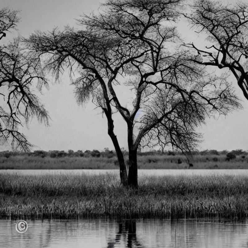Éléphants majestueux se mirant dans les eaux paisibles du parc national de Chobe, un sanctuaire de bien-être et de luxe pour voyageurs connectés en quête d'expériences inoubliables.