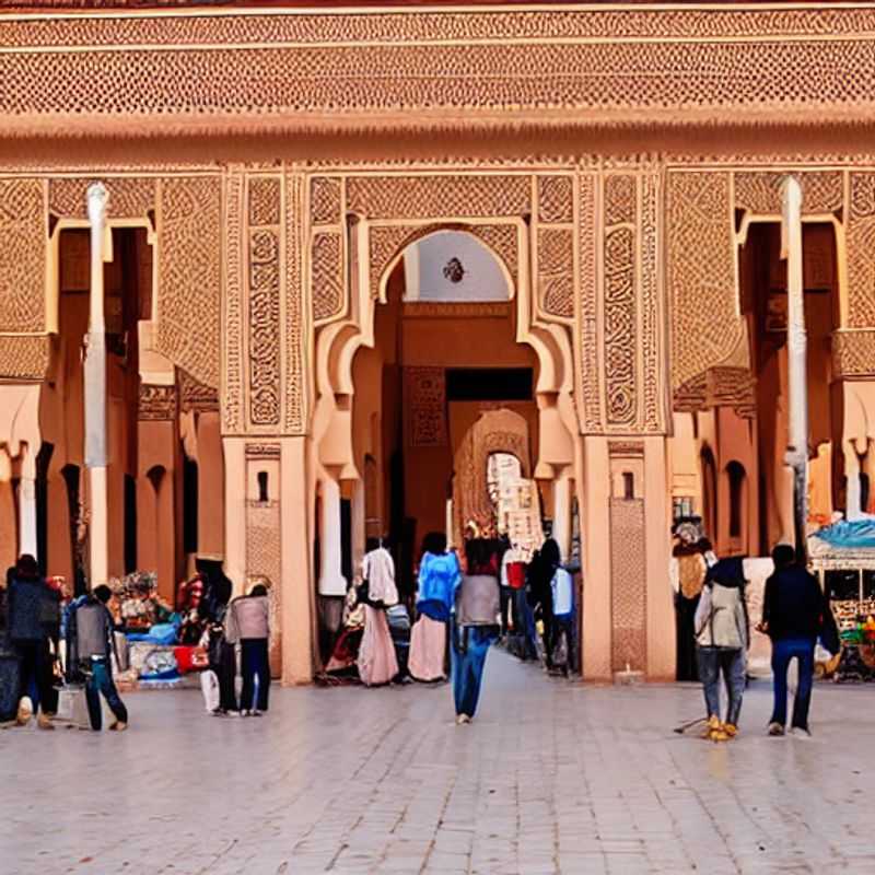 Djemaa el-Fna's vibrant tapestry of sights, sounds, and smells under the Moroccan sun – a summer holiday spectacle to consider, but be prepared for the heat!
