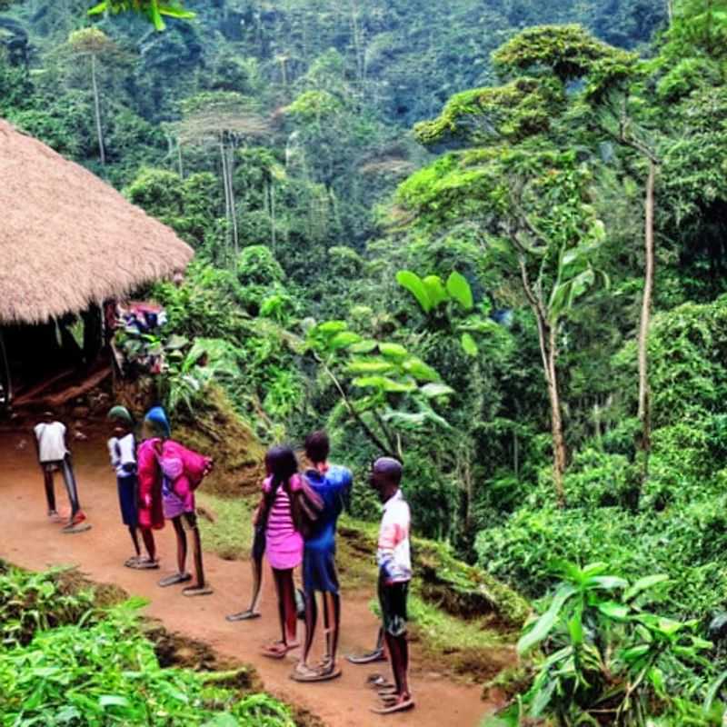 Immersion profonde dans la canopée luxuriante de la forêt impénétrable de Bwindi, en Ouganda, un havre de fraîcheur et de biodiversité idéal pour échapper à la chaleur estivale.