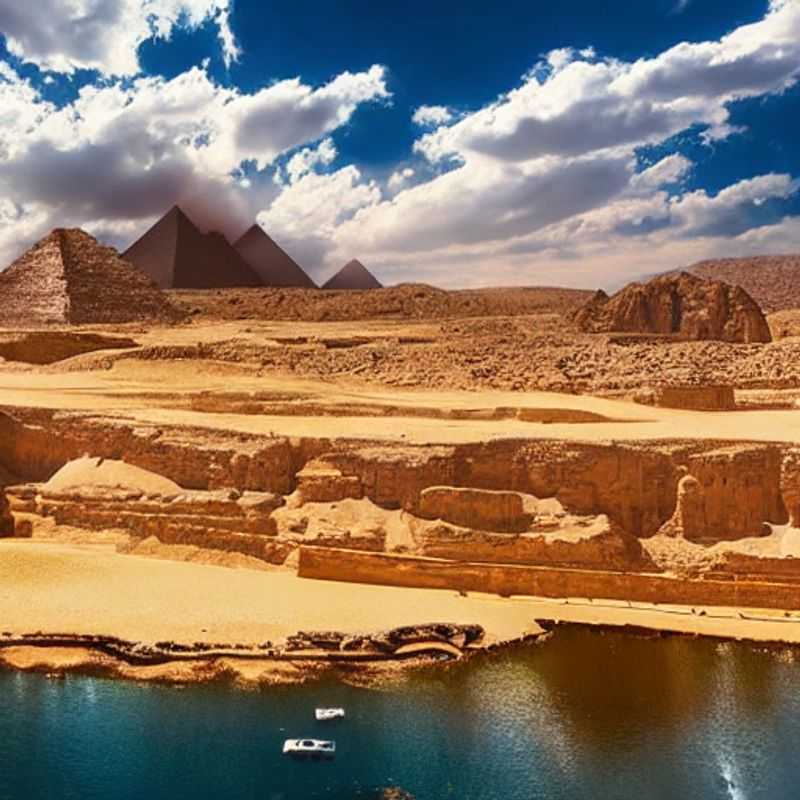 Sun-drenched sands embrace the majestic entrance to a royal tomb in the Valley of the Kings, Egypt, offering a luxurious and photographable experience for the discerning long-term traveler seeking timeless stories and social media gold.