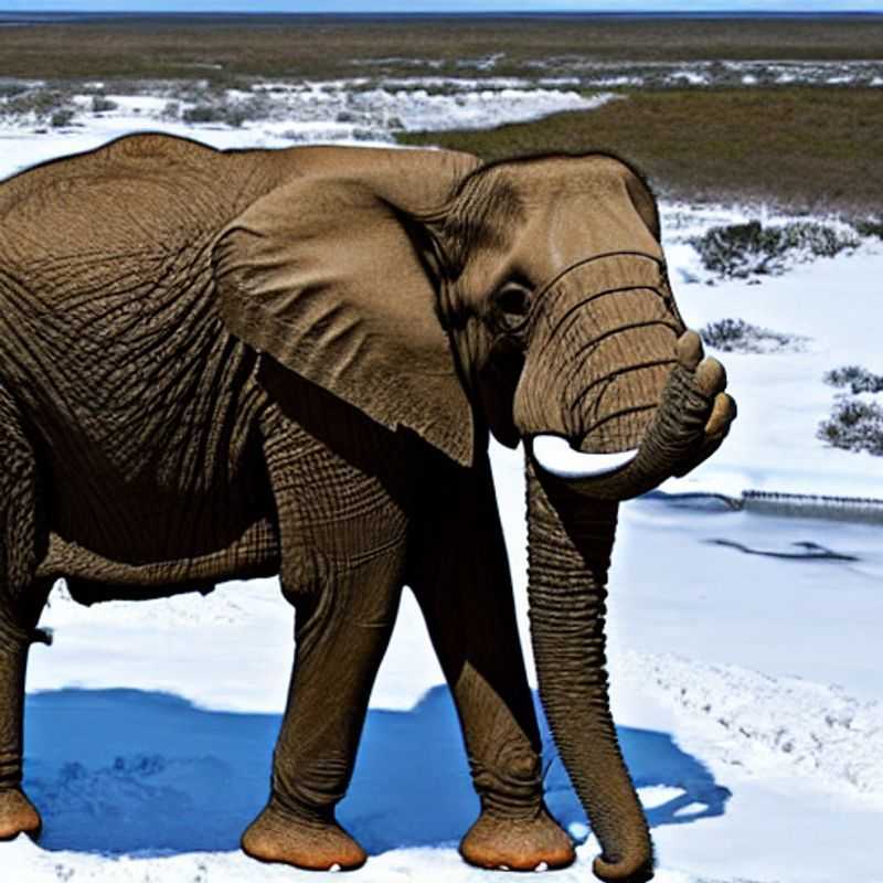 A majestic African elephant silhouetted against the blazing South African summer sun in Addo Elephant National Park, a testament to the park's thriving wildlife and unforgettable summer holiday experiences. Is Addo calling your name? Let's find out!