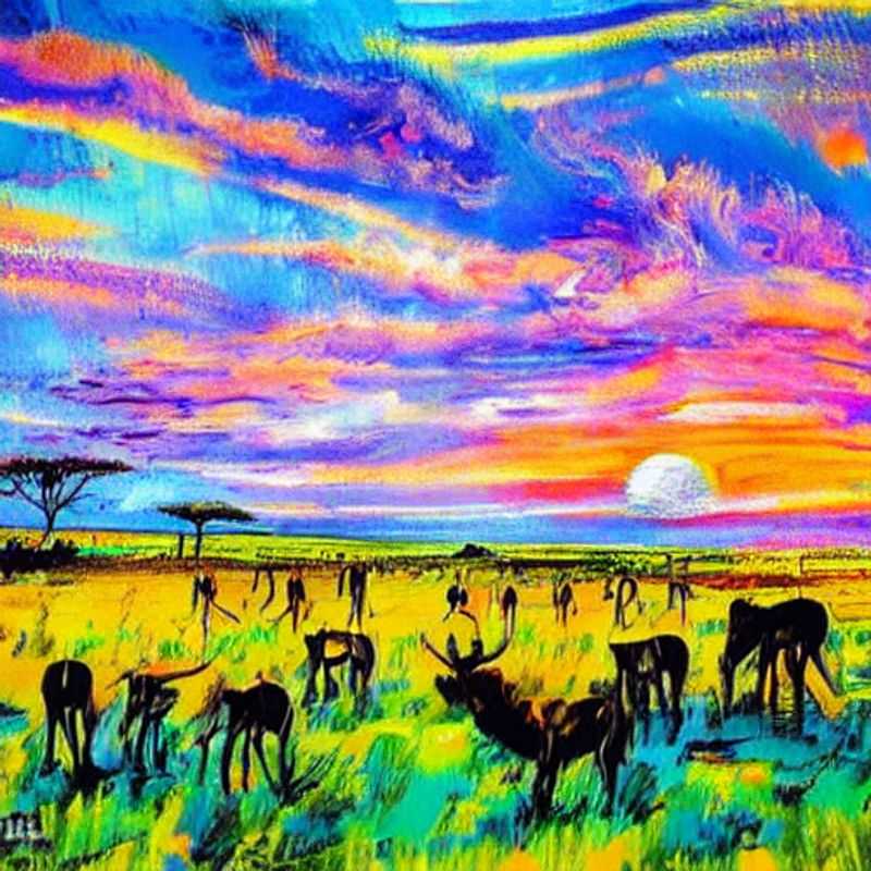 Des girafes se prélassent dans la savane dorée du Parc National de Nairobi, un aperçu de la vie sauvage africaine à quelques pas de la ville, parfait pour une aventure estivale mémorable.