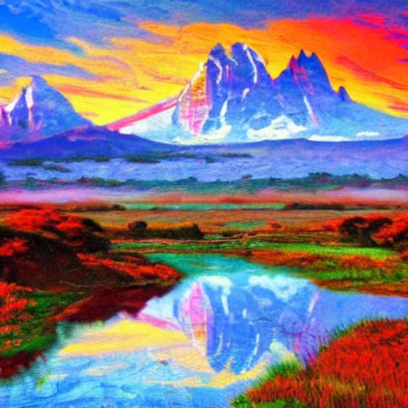 Une vue imprenable sur le Mont Kenya, drapé de soleil d'été, un appel à l'aventure pour des vacances estivales inoubliables.
