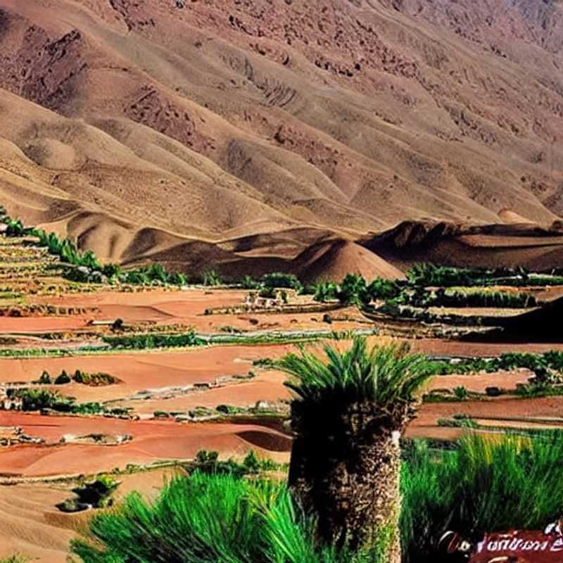 Paysage grandiose des montagnes de l'Atlas, Maroc, baigné par le soleil d'été. Découvrez si cette destination est idéale pour vos vacances estivales.