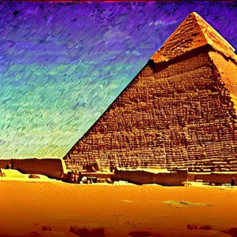 Les pyramides de Gizeh, un décor de luxe antique pour le voyageur influenceur en quête de photos parfaites sur les réseaux sociaux en Égypte.