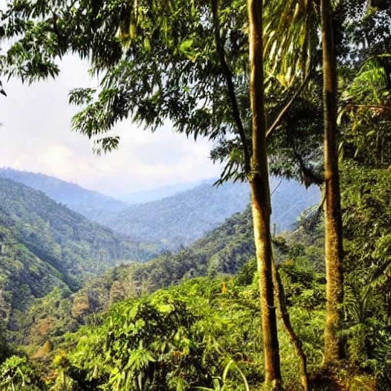 Une vue luxuriante de la Forêt Impénétrable de Bwindi en Ouganda, un havre de fraîcheur et de biodiversité, prouvant que Bwindi est une destination idéale pour des vacances d'été inoubliables.