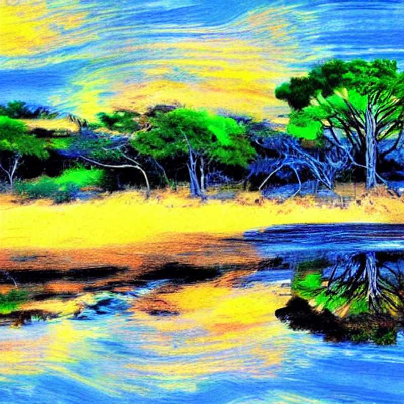 Golden hour in Kruger National Park, South Africa: A majestic elephant silhouetted against the vibrant African sunset, embodying the unforgettable wildlife encounters that await during a summer safari.