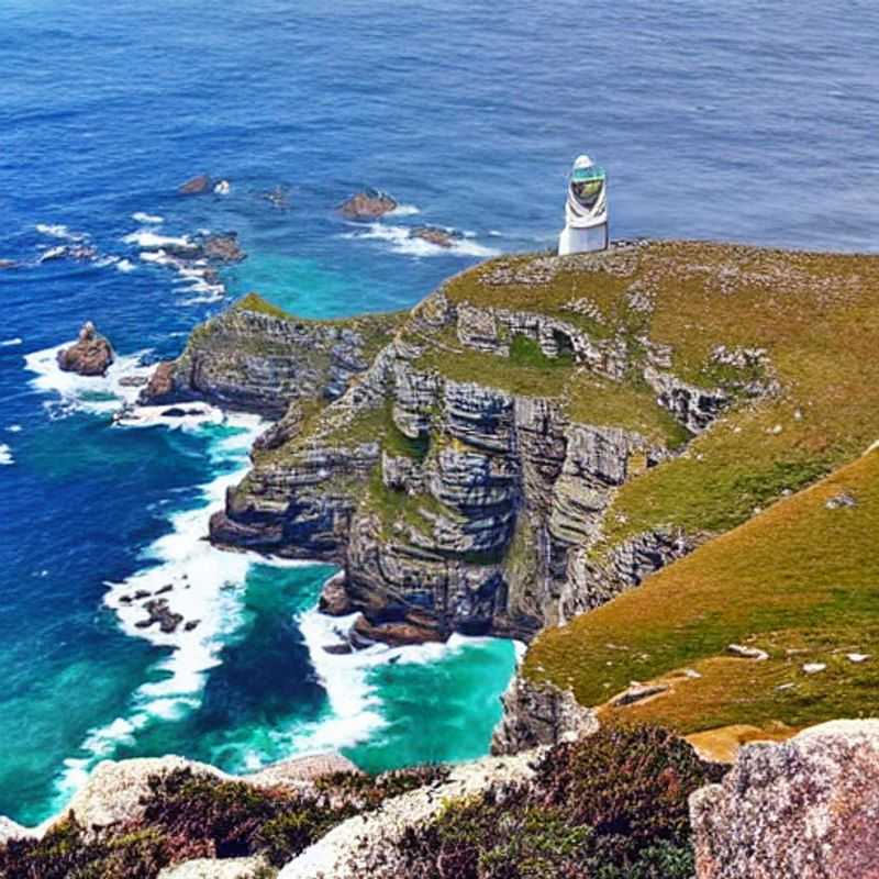 Dramatic Cape Point scenery, a perfect backdrop for summer adventures, showcasing the rugged beauty and diverse landscapes that make it an ideal South African holiday destination.