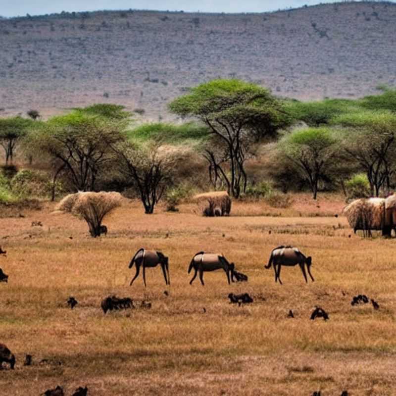 Immersion dans la splendeur estivale du parc national de Kidepo Valley, en Ouganda : un paradis africain baigné de soleil, révélant des paysages époustouflants et une faune incroyable. (Pour un article sur les vacances d'été).