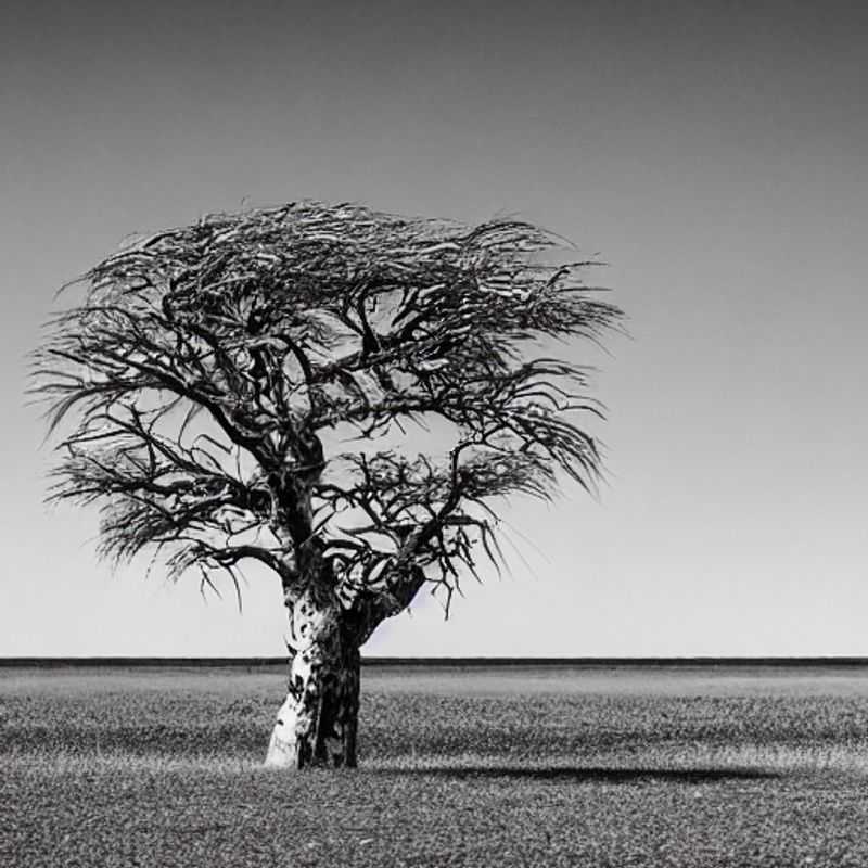 Immense étendue salée des Makgadikgadi Pans, Botswana, sous le soleil estival : un paysage spectaculaire et surréaliste, à découvrir pour une aventure estivale inoubliable.