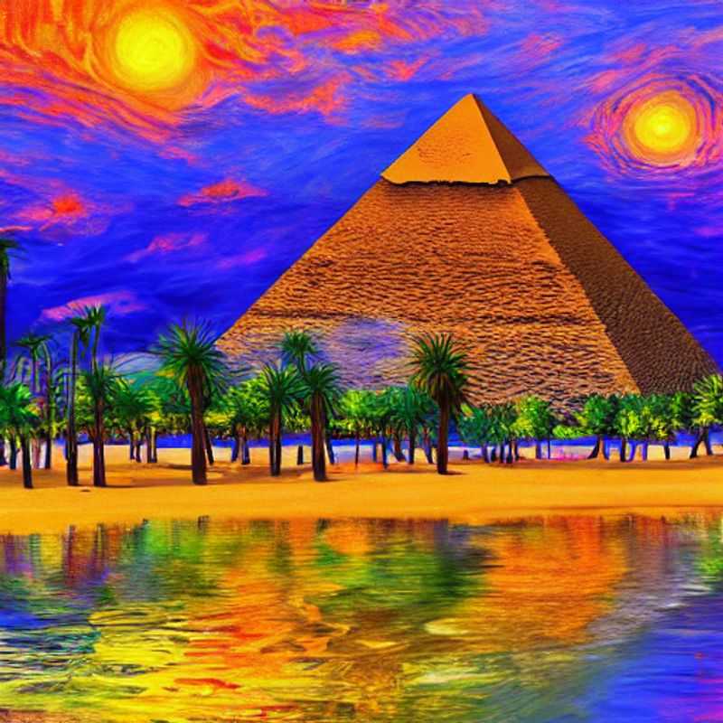 Les majestueuses pyramides de Gizeh, toile de fond inattendue pour les influenceurs à petit budget : capturez l'essence du luxe abordable en Égypte antique !