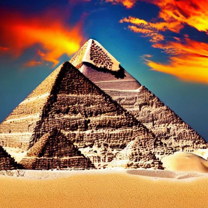 Les pyramides de Gizeh, majestueuses, offrent un cadre luxueux et incomparable pour les influenceurs en quête de contenu exceptionnel.