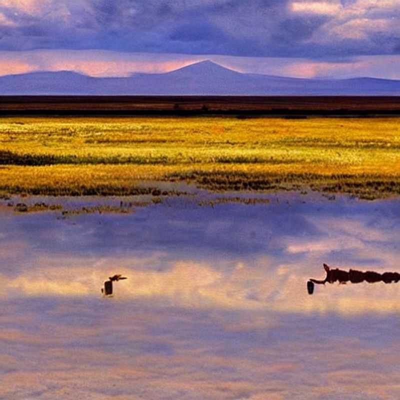 Un troupeau d'éléphants majestueux traversant la savane dorée du parc national d'Amboseli, au Kenya, avec le Kilimandjaro enneigé en toile de fond. Un aperçu de l'expérience inoubliable qui vous attend pendant vos vacances d'été.