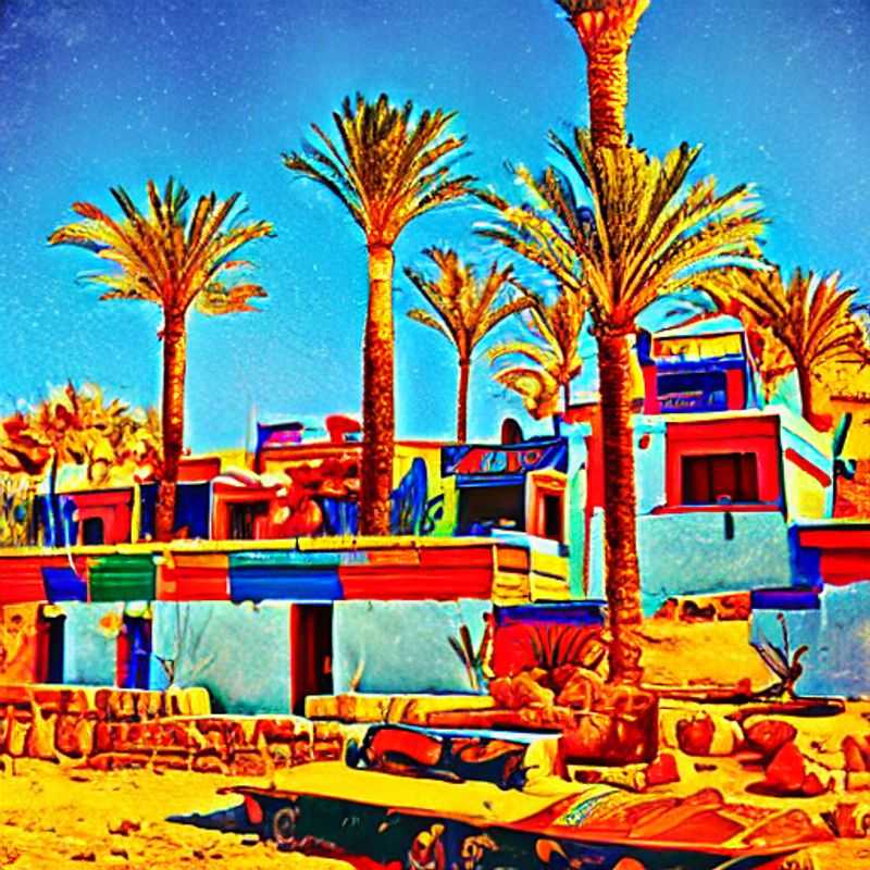 Captured from a dreamy vantage point: The Social Media Traveler poses dramatically against the stunning backdrop of Wadi El Rayan, Egypt, showcasing its shimmering waterfalls and golden sands – pure, unfiltered luxury #WadiElRayan #EgyptAdventures #LuxuryTravel #SocialMediaGoals.