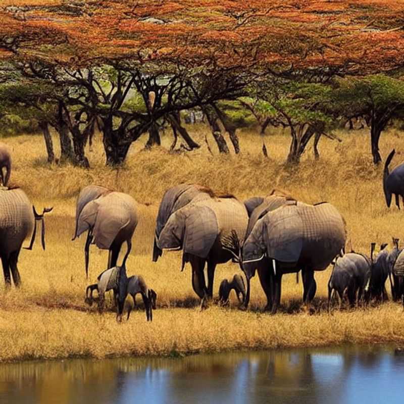 Unfiltered Serengeti magic! Capture your best social media moment from this luxury location, surrounded by the vast beauty and roaming wildlife of Tanzania's iconic national park. #SerengetiStyle #LuxuryTravel #TanzaniaAdventures