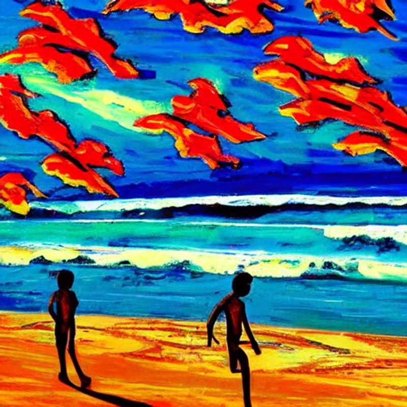 Plage ensoleillée de Cotonou, Bénin : sable doré et vagues scintillantes, un avant-goût de vacances d'été inoubliables.