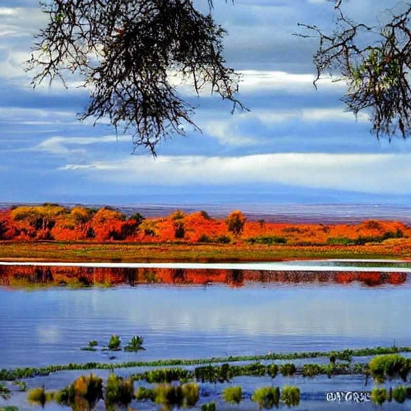 Flock yeah! A kaleidoscope of flamingos paints Lake Nakuru pink, creating the ultimate envy-inducing #GroupTravel goals! Luxury awaits amidst this breathtaking Kenyan wildlife spectacle - perfect for that shareable moment.
