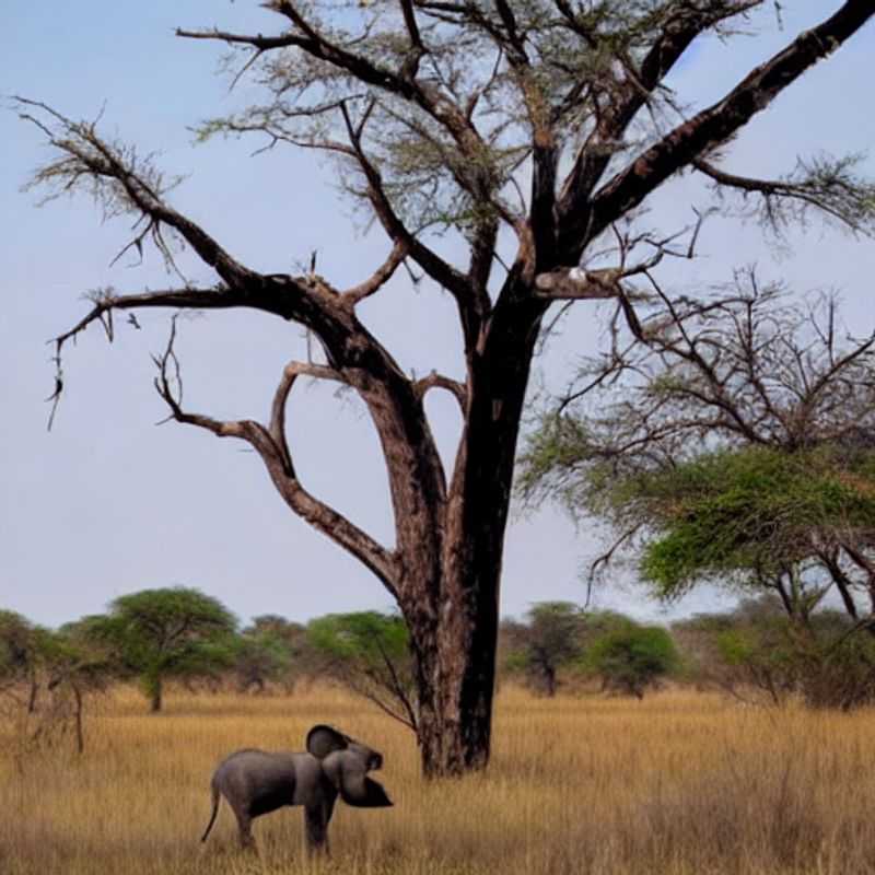 Manada de elefantes bebendo água no rio Chobe, em Botswana, sob o sol escaldante do verão, ilustrando a rica vida selvagem que atrai visitantes apesar do calor.