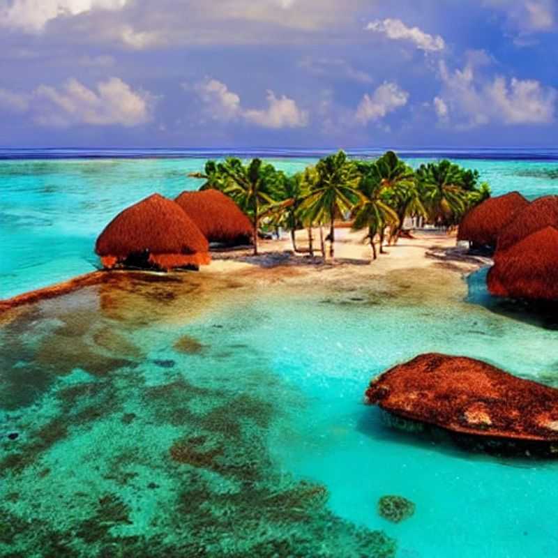 Azure waters meet pristine white sands in Zanzibar, Tanzania, a captivating summer holiday destination, showcasing the vibrant colors of the archipelago.