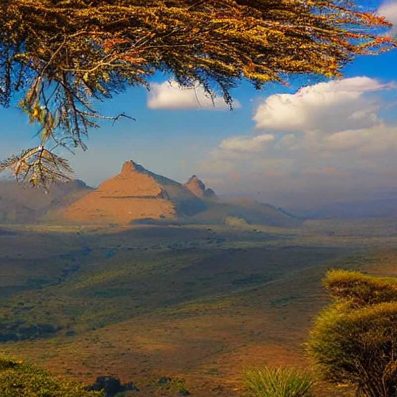 Towering peaks and verdant valleys of the Simien Mountains National Park, Ethiopia, beckoning adventurers to discover its cool, refreshing embrace, proving a summer holiday here is an experience unlike any other. (Is it good? You betcha! This photo proves it!)