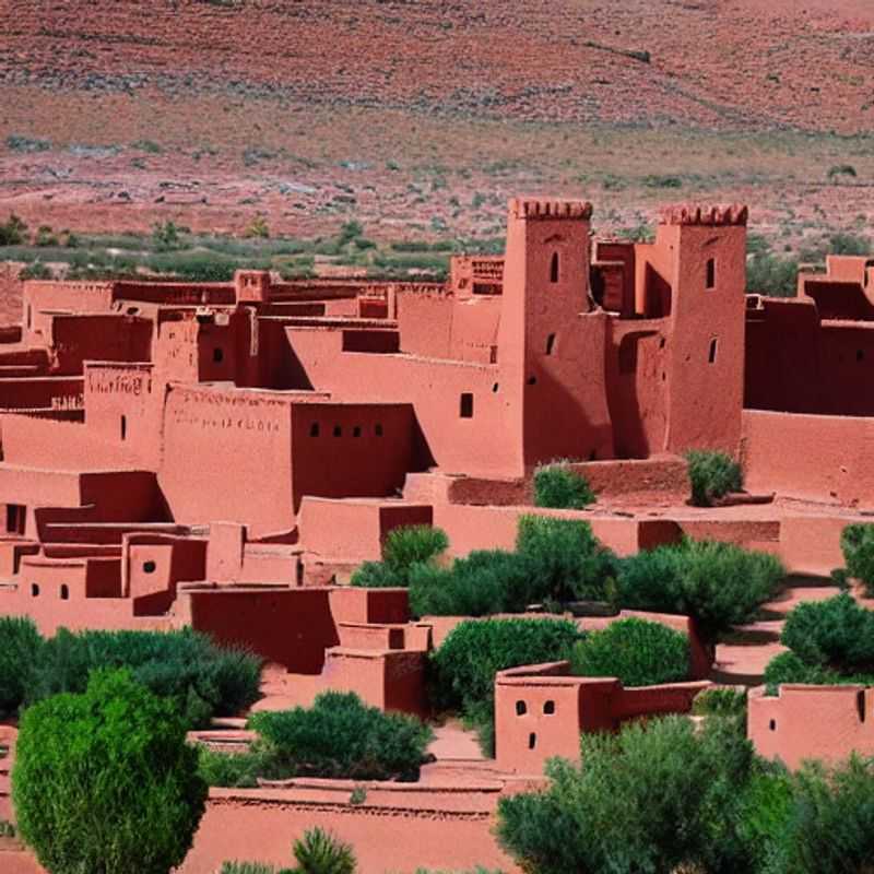 The ancient Kasbah of Aït Benhaddou, Morocco, shimmering under the summer sun - consider its harsh heat when planning your visit. Is it the right choice for your summer holiday?