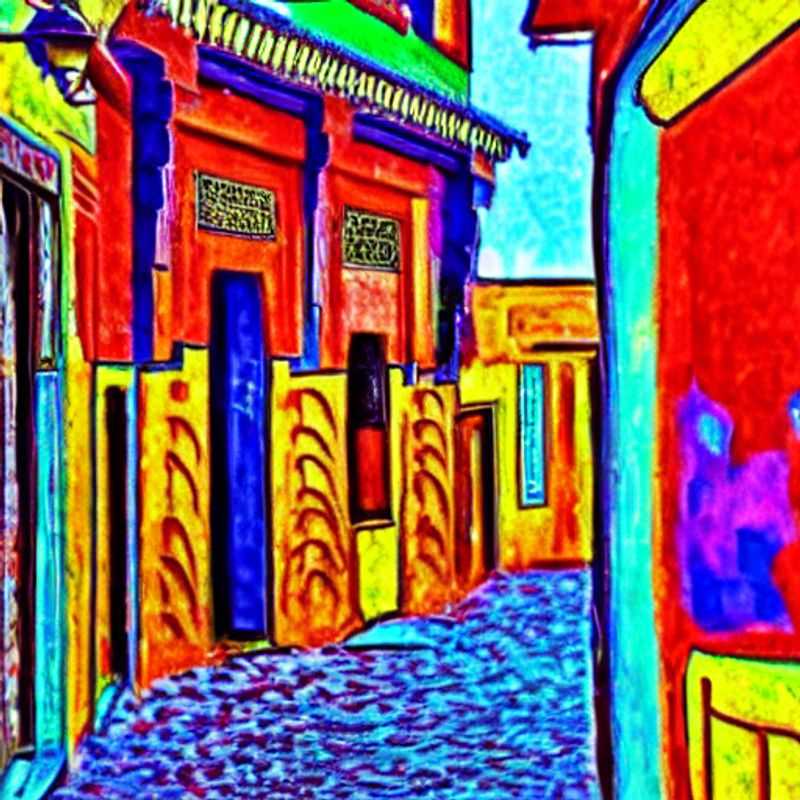 A mesmerizing aerial view of the labyrinthine Medina of Fez, Morocco, where eco-conscious luxury awaits the discerning traveler seeking authentic experiences and captivating social media moments amidst sustainable practices.