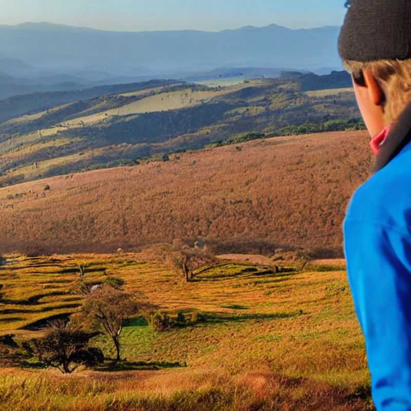 Vaste étendue du plateau de Nyika au Malawi, verdoyante et vallonnée sous le soleil d'été, promettant une évasion rafraîchissante et des paysages spectaculaires pour des vacances inoubliables.