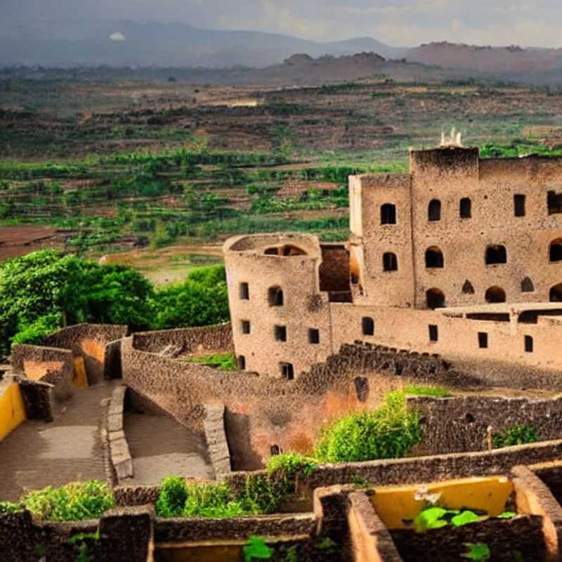Châteaux de Gondar, Éthiopie : Une escapade estivale inoubliable ?<h3>Gondar : Échapper à la chaleur estivale en toute sécurité</h3><h3>Les Châteaux royaux de Gondar : Un été en Éthiopie, loin des foules</h3><h3>Découvrir Gondar en été : Conseils et astuces pour un voyage réussi</h3><h3>L'Éthiopie en été : Gondar, bien plus que le Colosseum et la Fontaine de Trévi !</h3><h3>Soleil, histoire et sécurité : Pourquoi Gondar est parfait pour vos vacances d'été</h3><h3>Gondar ou Rome ? Comparer l'expérience estivale en Éthiopie et en Italie</h3><h3>Bien plus que des pierres : La vie quotidienne à Gondar pendant l'été</h3><h3>Un été enchanteur à Gondar : Découvrir le charme caché de l'Éthiopie</h3><h3>Voyage en toute sérénité : Organiser vos vacances estivales à Gondar</h3>