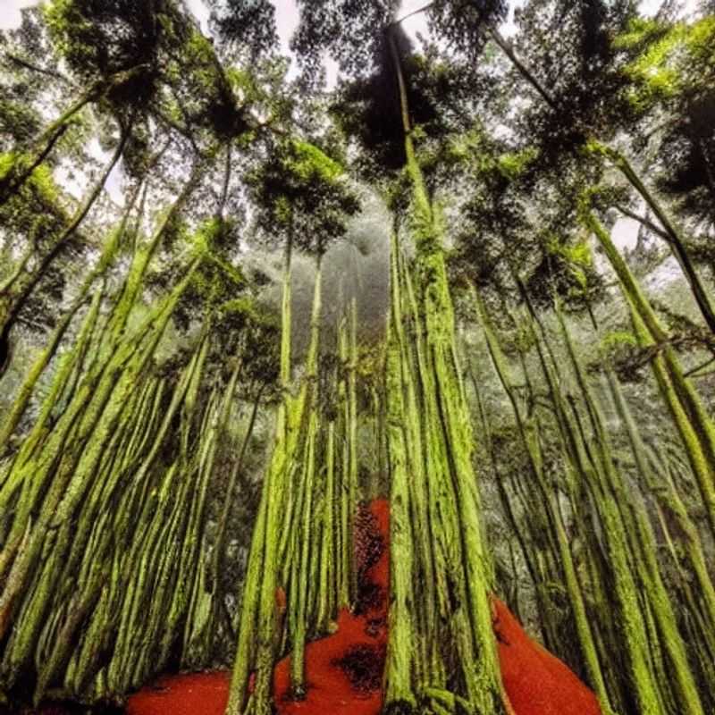 Lush emerald canopy of Nyungwe Forest National Park, Rwanda, beckons, promising a cool and vibrant escape - a perfect haven for a summer holiday adventure.