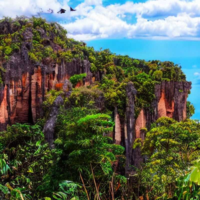 Le paysage lunaire et immaculé des Tsingy de Bemaraha à Madagascar, un écrin de luxe hors du commun pour une expérience de bien-être inoubliable et des photos Instagram époustouflantes.