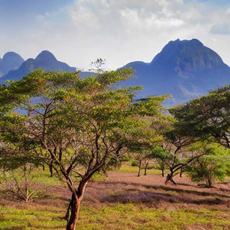 L'imposant Mont Mulanje, paradis verdoyant qui offre une échappatoire rafraîchissante à la chaleur estivale du Malawi. Un lieu idéal pour des vacances d'été inoubliables !