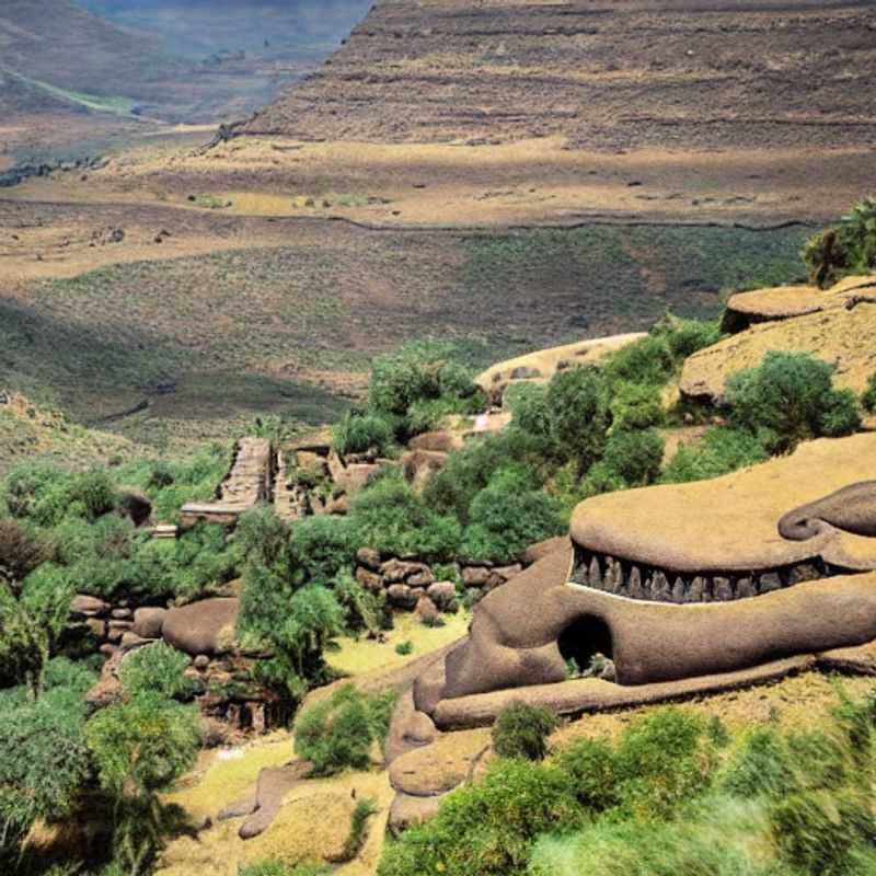 Majestueux paysage du Parc National du Simien, Éthiopie, un écrin de luxe éco-responsable à immortaliser et à partager pour l'éco-touriste connecté.
