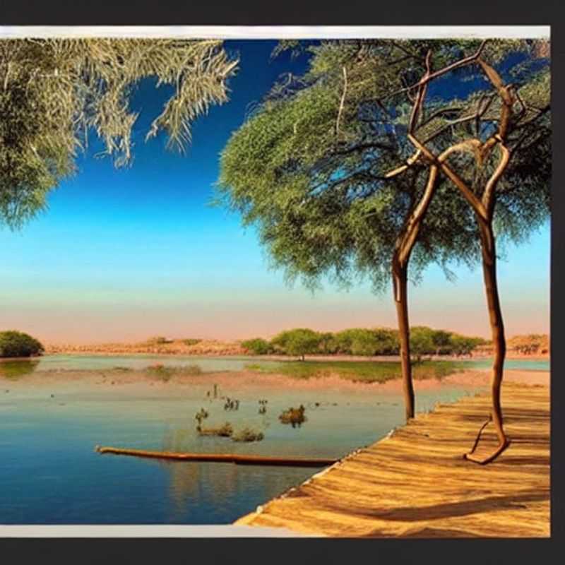 A luxurious river cruise gliding along the tranquil Nile, its waters reflecting the golden sunset, framed by the lush landscapes of Uganda/Sudan – the perfect backdrop for capturing unforgettable romantic moments on your social media feed.