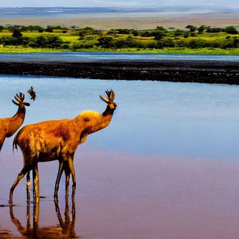 Flamencos rosados danzan sobre las brillantes aguas del Lago Nakuru, un espectáculo inolvidable bajo el sol africano; descubre si este paraíso keniano es el destino perfecto para tus vacaciones de verano.