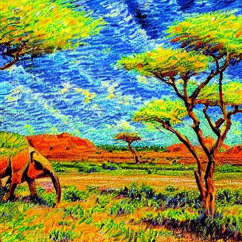 Manada de elefantes bañándose en una charca bajo el sol africano en el Parque Nacional Tsavo, Kenia – una visión majestuosa para considerar durante tus vacaciones de verano.