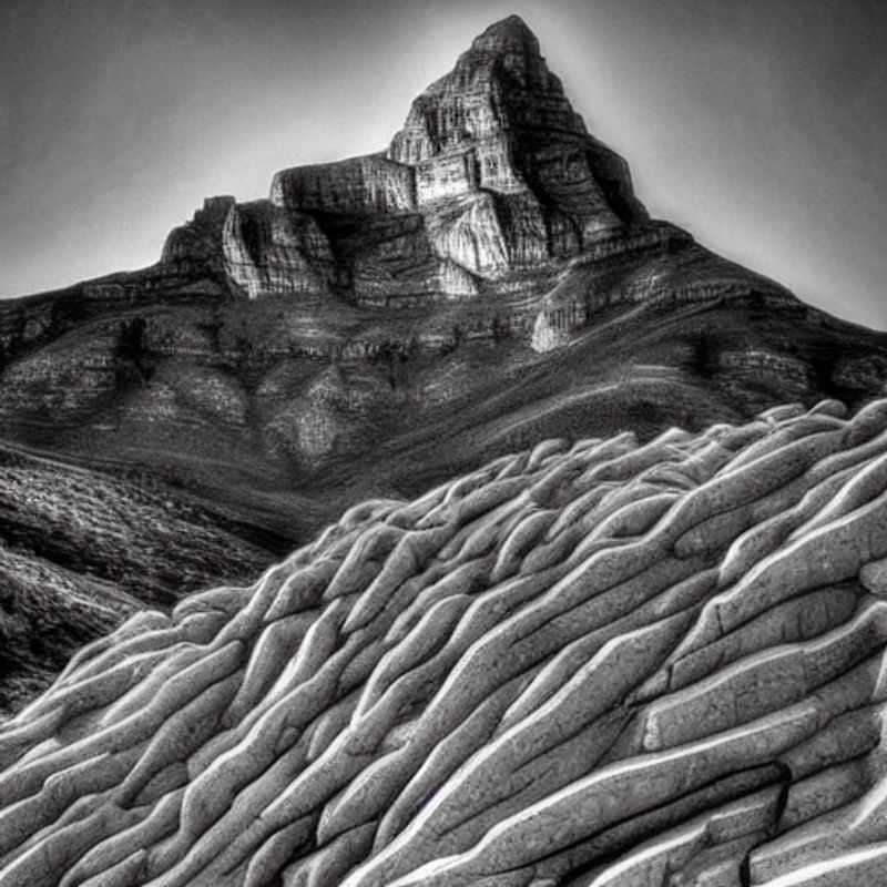 Picos escarpados do Cathedral Peak sob o sol vibrante do verão sul-africano, um convite à aventura e à beleza natural incomparável. (Sharp peaks of Cathedral Peak under the vibrant South African summer sun, an invitation to adventure and unparalleled natural beauty.)