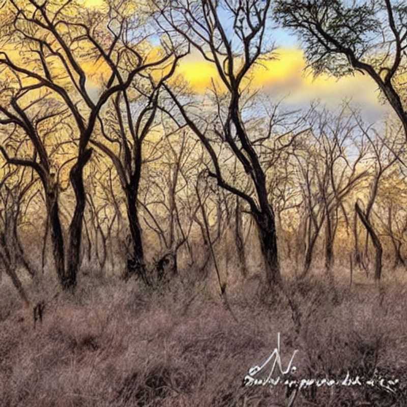 Safari romantique de luxe au Parc National Kruger, Afrique du Sud : un couple partage un moment magique devant un coucher de soleil africain flamboyant, idéal pour des photos Instagram inoubliables.