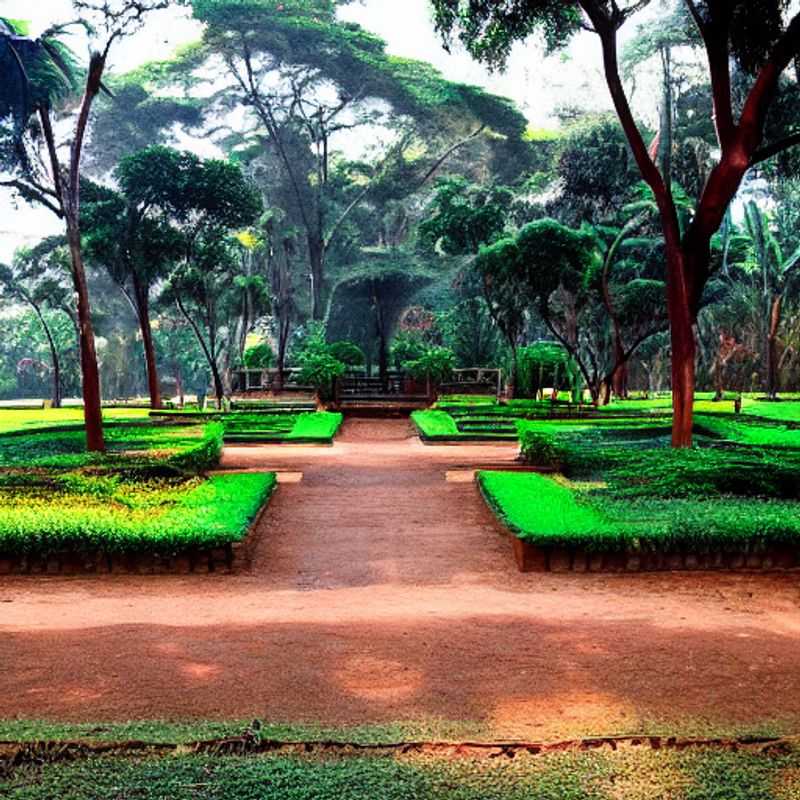 Jardins botaniques d'Entebbe, un havre de paix luxuriant en Ouganda, une destination idéale pour des vacances d'été rafraîchissantes et une immersion dans la nature africaine.