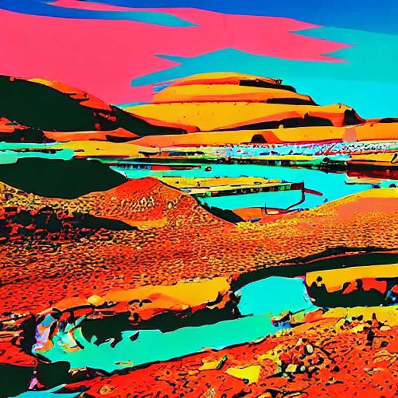 Oásis exuberante de Wadi El Rayan, Egito, um refúgio refrescante sob o sol escaldante, perfeito para umas férias de verão inesquecíveis.