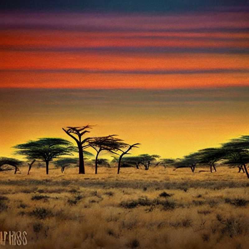Deux couples profitant de la beauté éthérée du parc national de Tsavo, au Kenya, un havre de paix naturel pour des vacances d'été inoubliables.