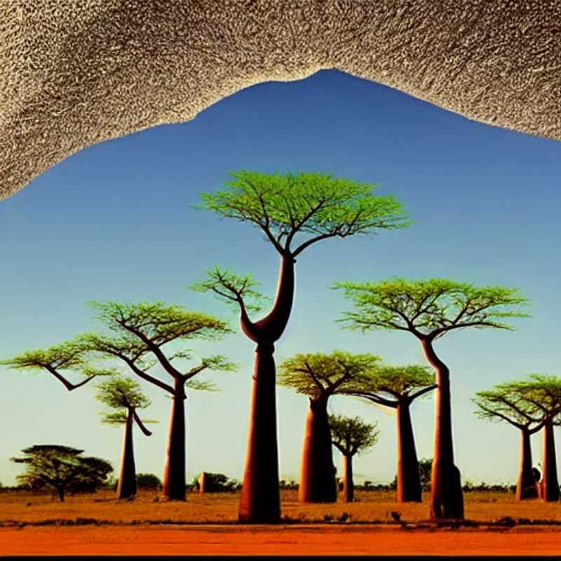 Avenue of the Baobabs, Madagascar: Even budget travelers can snag an Instagram-worthy moment amidst these majestic giants – proof that luxury views don't always require a luxury price tag. #MadagascarOnABudget #BaobabBeauty #TravelHacks