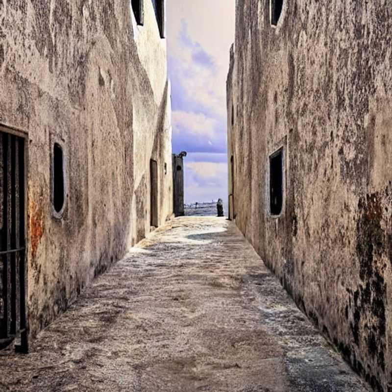Fortaleza de São Sebastião, Moçambique: Uma vista impressionante sob o sol de verão. Descubra se este histórico forte é o destino ideal para as suas férias de verão. (São Sebastião Fortress, Mozambique: An impressive view under the summer sun. Discover if this historic fort is the ideal destination for your summer holidays.)