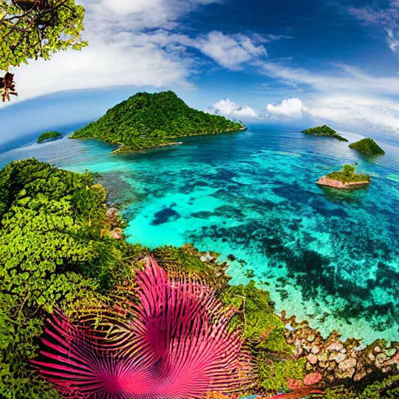 Plage immaculée de Mahé, Seychelles, baignée par le soleil d'été, un paradis tropical idéal pour des vacances inoubliables.