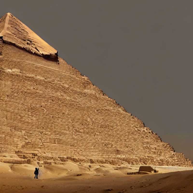 Las majestuosas Pirámides de Giza, Egipto, elevándose bajo el sol del verano. ¿Una buena elección para tus vacaciones? ¡Descúbrelo en nuestra guía!