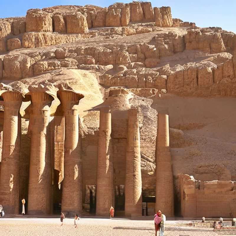 Scorching sun beats down on the majestic Valley of the Kings in Egypt, a stark reminder of the intense summer heat, highlighting the question: Is this ancient wonder a good choice for a summer holiday?