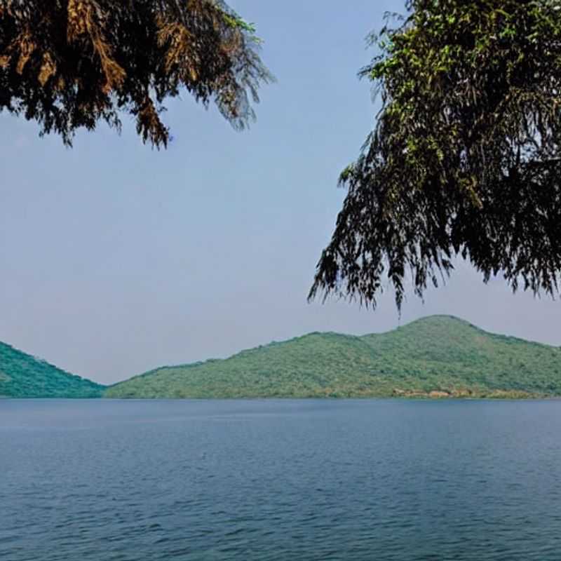 Reflections on Volta Lake: A romantic luxury stay offers social media-worthy moments of tranquility amidst Ghana's stunning natural beauty, perfect for the discerning Romantic Traveler. #VoltaLake #GhanaLuxury #RomanticGetaway #AfricaTravel