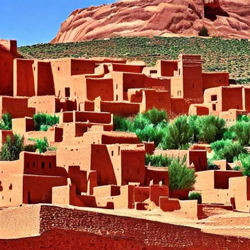 The ancient Kasbah of Aït Benhaddou, Morocco, shimmering under the summer sun - consider its harsh heat when planning your visit. Is it the right choice for your summer holiday?
